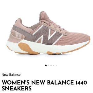 New Balance 1440 Women's Sneakers - Mauve and White